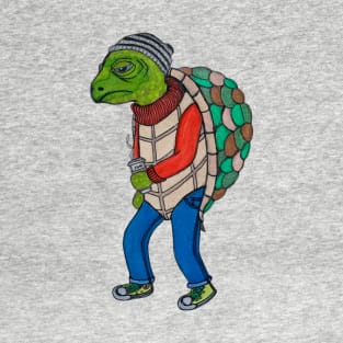 Hipster Turtle T-Shirt